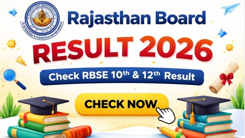 Rajasthan Board Result 2026 by bhavyagyan