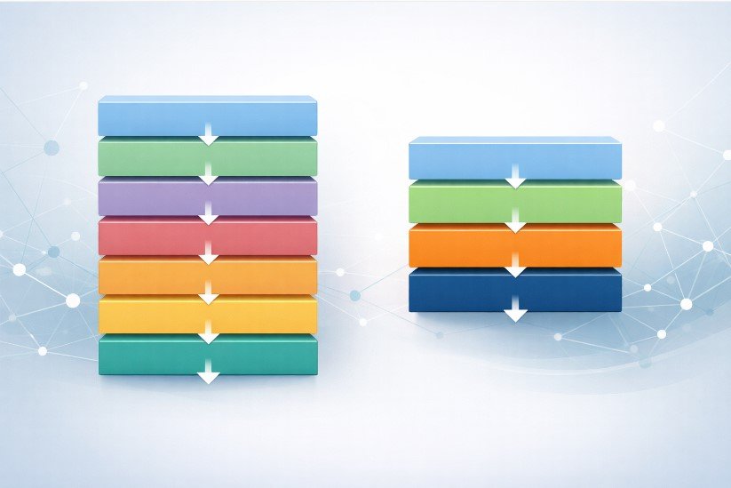 OSI vs TCP/IP Model by bhavyagyan