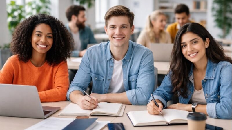 Indian students preparing to study abroad after 12th by bhavyagyan